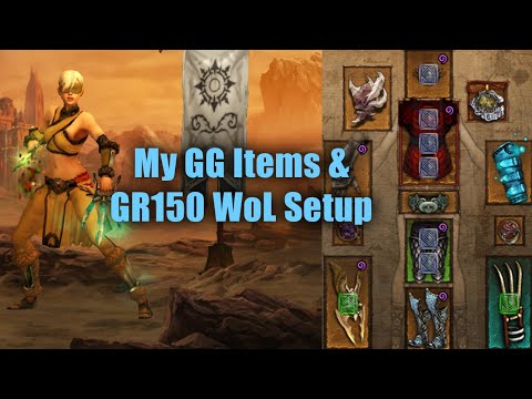 My GR150 Solo Setup Explained + Item Showcase after 200h Grind (Monk Wave of Light Season 24)