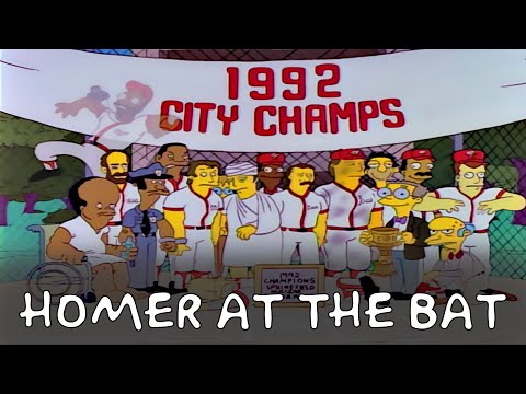 The Sounds of Springfield - How "Homer At The Bat" saved two people's lives. What?