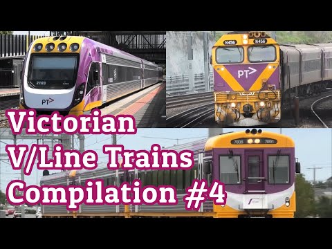 Victorian V/Line Trains Compilation #4