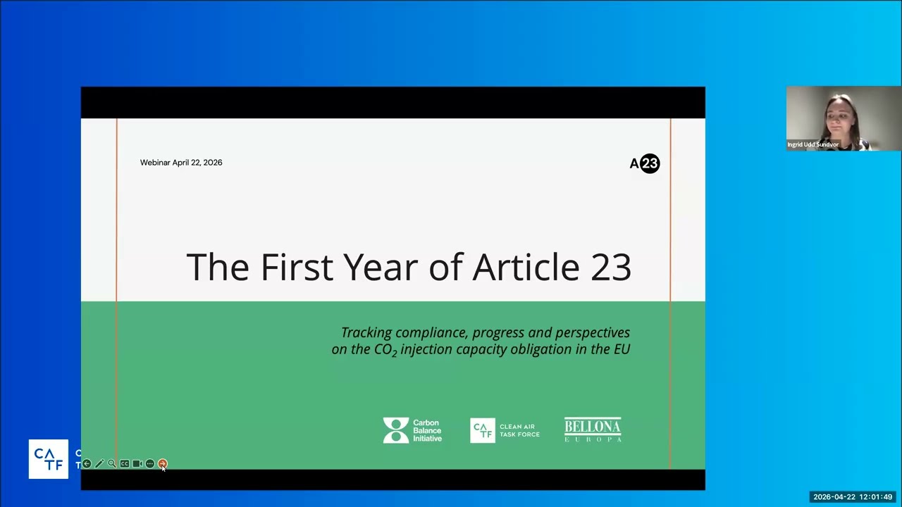 Tracking Article 23: Transparency and Accountability in the EU’s Carbon Storage Obligation