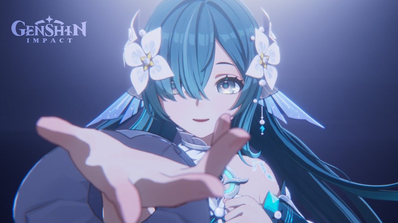 Vodyanitsa in her Genshin Impact character trailer