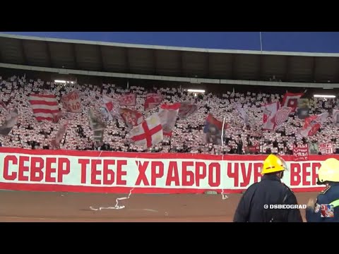 Delije - Ludnica sa zastavicama - Sad na gol | Crvena zvezda - Čukarički 3:1