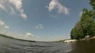 preview picture of video 'GoPro Lake Clouds Time Lapse Prescott, MI'