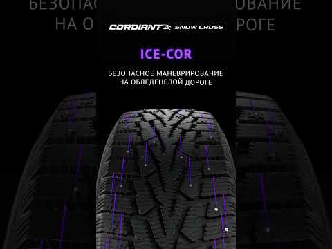 Миниатюра изображения товара Зимняя шина Cordiant Snow Cross 185/60R15 84T (шипы)