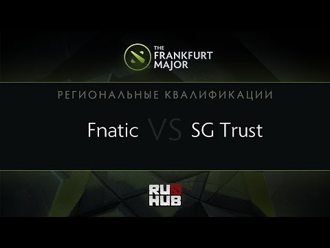 Fnatic vs Signature.TrusT, Frankfurt Major Quali, SEA [GAME 2]