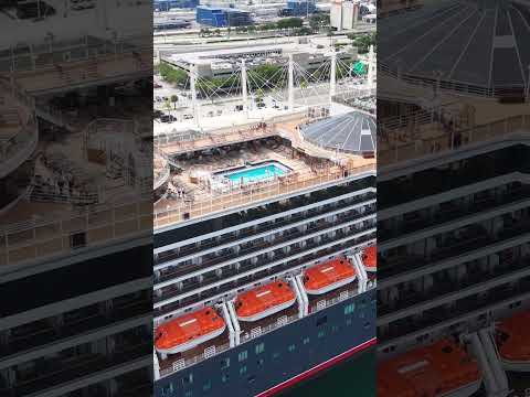Thumbnail for Queen Elizabeth Cruise Ship Miami Departure |Cruise Lovers Must Watch #CruiseShipSpotting Oct18 2025