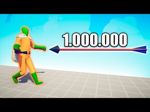 1.000.000 DAMAGE ARCHER vs ZOMBIE UNITS - TABS | Totally Accurate Battle Simulator 2024