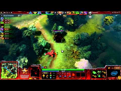 DHB14 Dota 2 Winner Bracket Final - Alliance vs Cloud9 - Match 2
