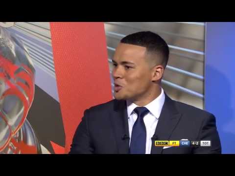 Jermaine Jenas v Alan Shearer at Wembley