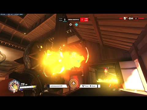 Gale Carry Torbjorn and Cassidy Gameplay - Overwatch Season 34 Top 500