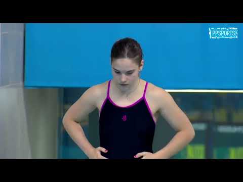 Marharyta Dzhusova (Ukraine) l 1m springboard — European Diving Championships