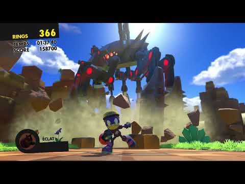 167   Walkthrough FR l Sonic Forces l Missions de Sauvetage 9 Rouge Guardian Rock   Green Hill