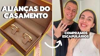Nossas Alianças Do Casamento Chegaram! Compramos Nossas Alianças Pela Internet - Loja Joias Gold