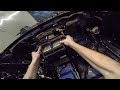 The Process Of Gutting A Race Car