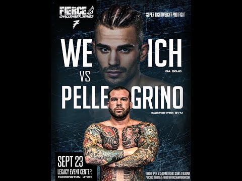 FIERCE FIGHTING CHAMPIONSHIP FULL FIGHT | ROBIN WEICH VS  RILEY PELLEGRINO