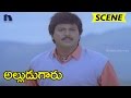 Shobana Falls In Love With Mohan Babu Emotional Love Scene Alludugaru Movie Scenes