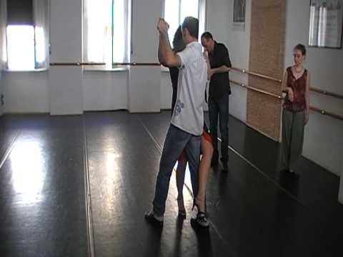 Zen Tango de Oscar Wright - Choreography instruction for Libera and Pierluigi