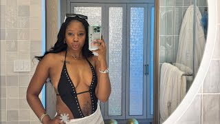 Get ready with me for the beach! omg my live froze but I’m back!
