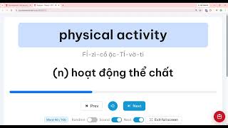 Flashcard – Global 8   BTBT   Unit 1   p 25, 26 Reading