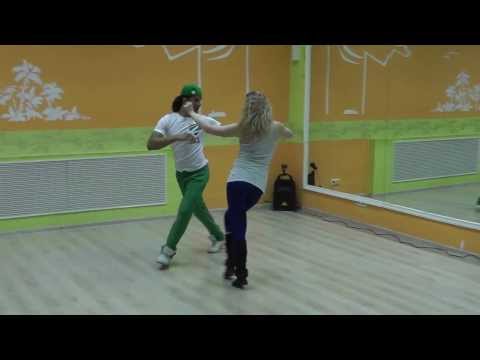 Zouk Class 20.01.14 at Brazuka Dance School - Wakko, Julia