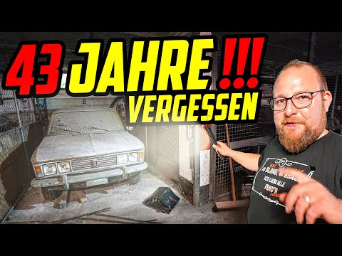 Seit 1980 in der Garage VERGESSEN! - Fiat 125 - Können wir ihn RETTEN?