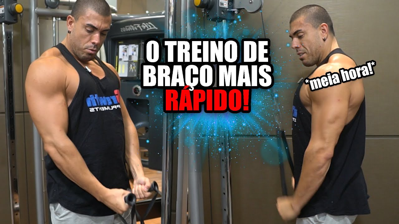 O treino de braço mais rápido do mundo