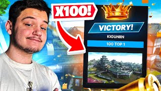 100 TOP 1 SOLO sur ASHIKA ISLAND !