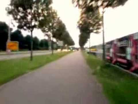 Mit dem Rad quer durch Karlsruhe (Teil 1) - Von Ost nach West