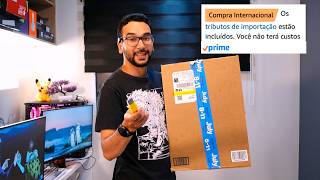 Verdade ou Mentira?? Compra Internacional AMAZON com IMPOSTO INCLUSO! Realmente CHEGA?