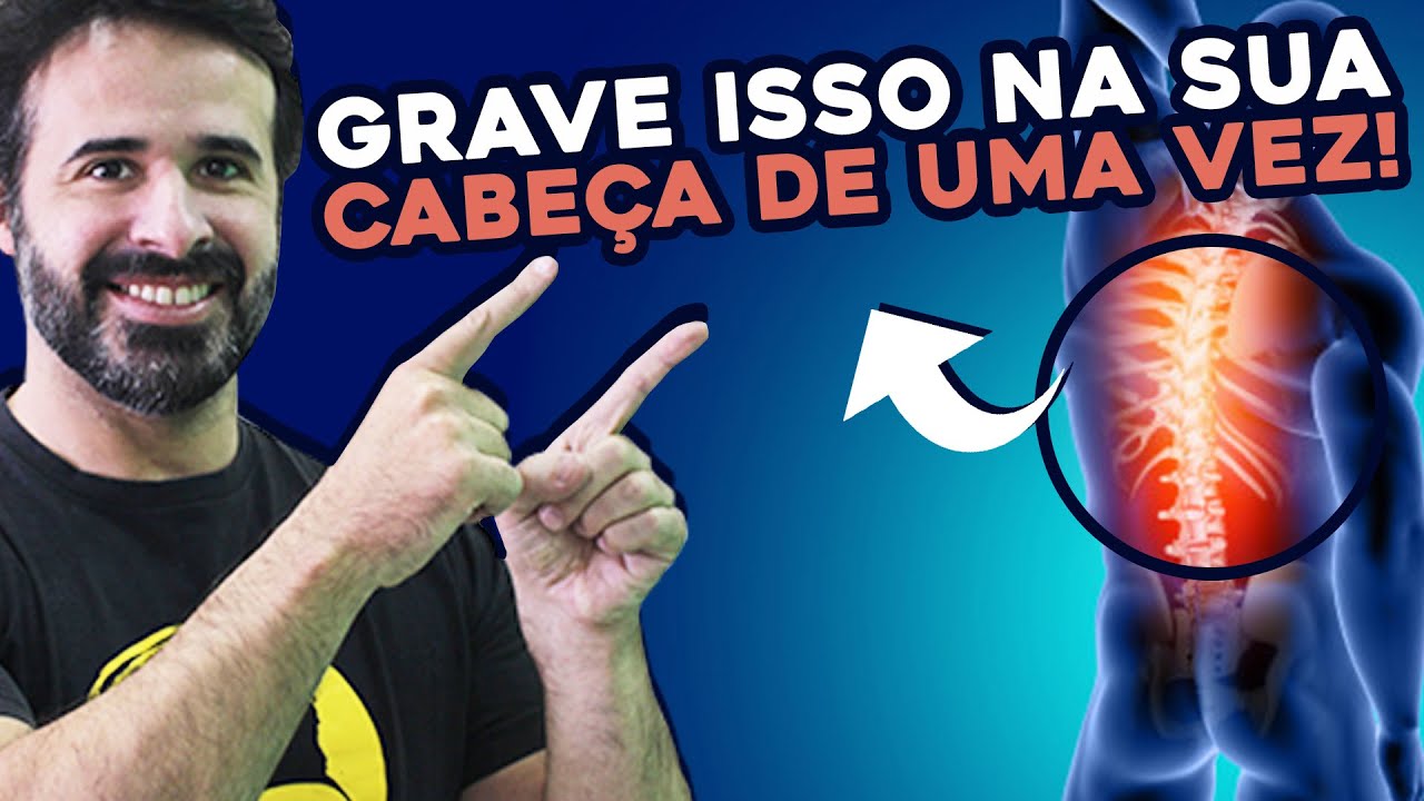ARTICULAÇÕES DA COLUNA VERTEBRAL, GRAVE ISSO NA SUA CABEÇA DE UMA VEZ!