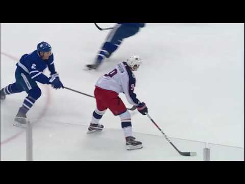 Jack Johnson 3-4 Goal vs. Maple Leafs (Feb. 14, 2018)