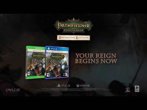 Pathfinder: Kingmaker - Definitive Edition - Console Launch Trailer thumbnail