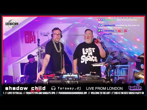 The Nextmen Live Stream // Loft Legends // Shadow Child Vinyl Jungle Set