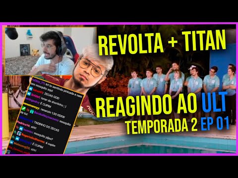 REVOLTA e TITAN reagindo ao ULT - DESAFIO COMBATE