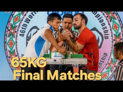 65 KG Final Matches World armwrestling Championship 2025 
