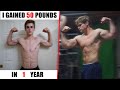 I Gained 50lbs In 1 Year: How I Grew My Arms | Zero To Hero Ep 2