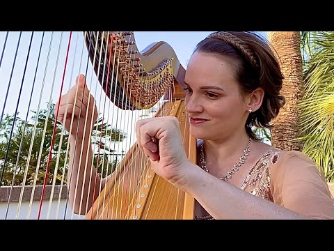 Promotional video thumbnail 4 for Modern Fairytale Wedding Harpist