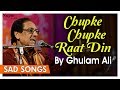 Chupke Chupke Raat Din By Ghulam Ali | Popular Ghazals Sad Songs | Nupur Audio