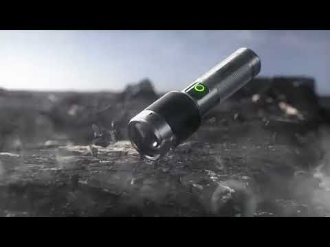 Gambar Powerlite Senter Aluminium Rechargeable 30 Watt 1500 Lumen - Silver