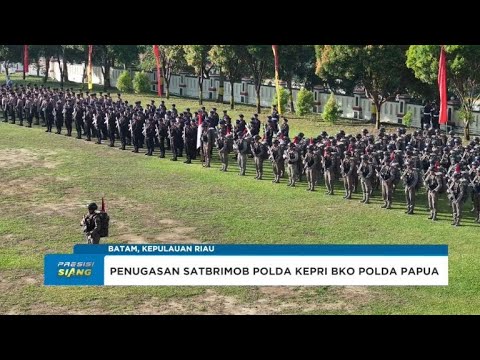 PELEPASAN PENUGASAN SATBRIMOB POLDA KEPRI BKO SATGAS PAM AMOLE II TAHUN 2024