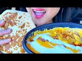 ASMR Car Mukbang Taco Bell Crunchwrap Supreme Nacho Bell Grande Meal Eating Sounds ASMR Phan
