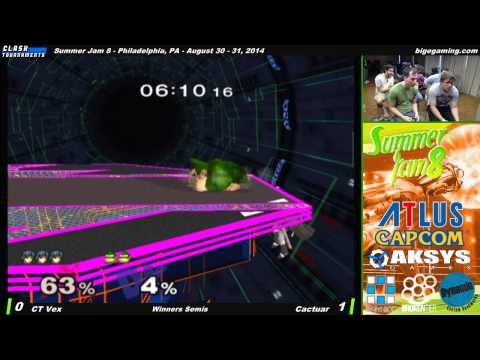 Summer Jam 8 - Cactuar vs CT Vex - Winners Semis - SSBM