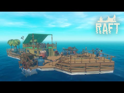 MEMBUAT KAPAL KECIL TAPI KEREN! - RAFT CREATIVE MODE