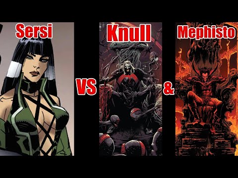 Sersi Vs Knull & Mephisto World Boss Legend Showcase! (MFF)