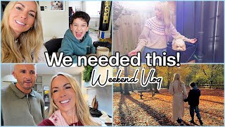 The Cosy Weekend We All Needed 🧡 DIY, Decor, Family Walk & Eat with us | Emily Norris
