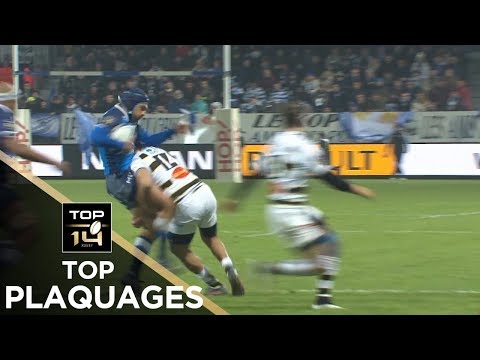 TOP Plaquages de la J10 – TOP 14 – Saison 2017-2018