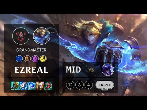 Ezreal Mid vs Ryze - EUW Grandmaster Patch 11.15