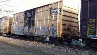 preview picture of video '3/14/13 CA-20 Norfolk Southern 5311 & 5290 on Conrail Shared Assets Lines South Jersey, Pennsauken'