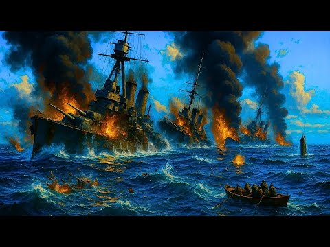 The brutal fate of three British cruisers sunk by a single German submarine during WWI