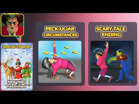 Scary Teacher 3D - New Year Festivities | New Update New Levels Special Chapter